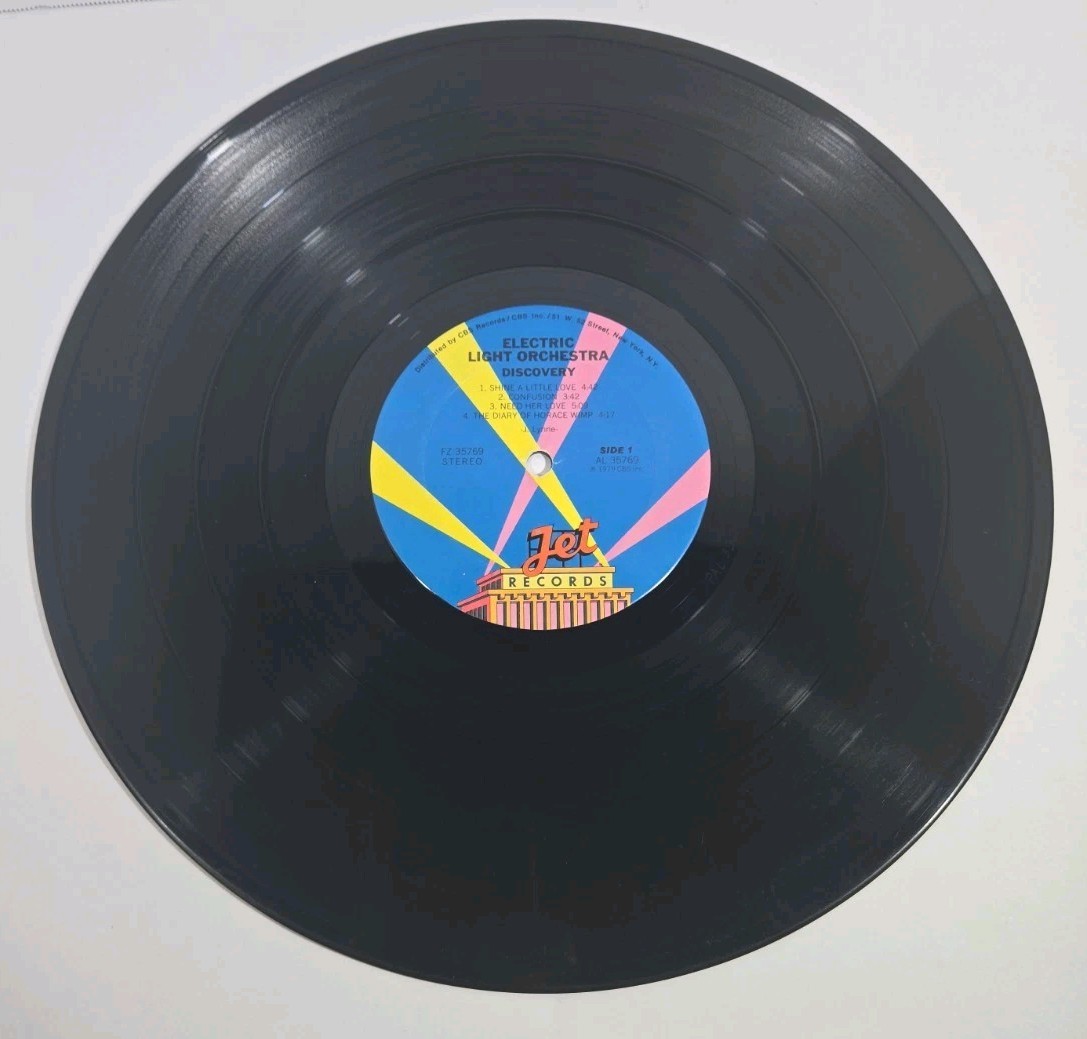 ELECTRIC LIGHT ORCHESTRA – DISCOVERY – 1979 JET RECORDS VINYL ALBUM – (VG/VG)