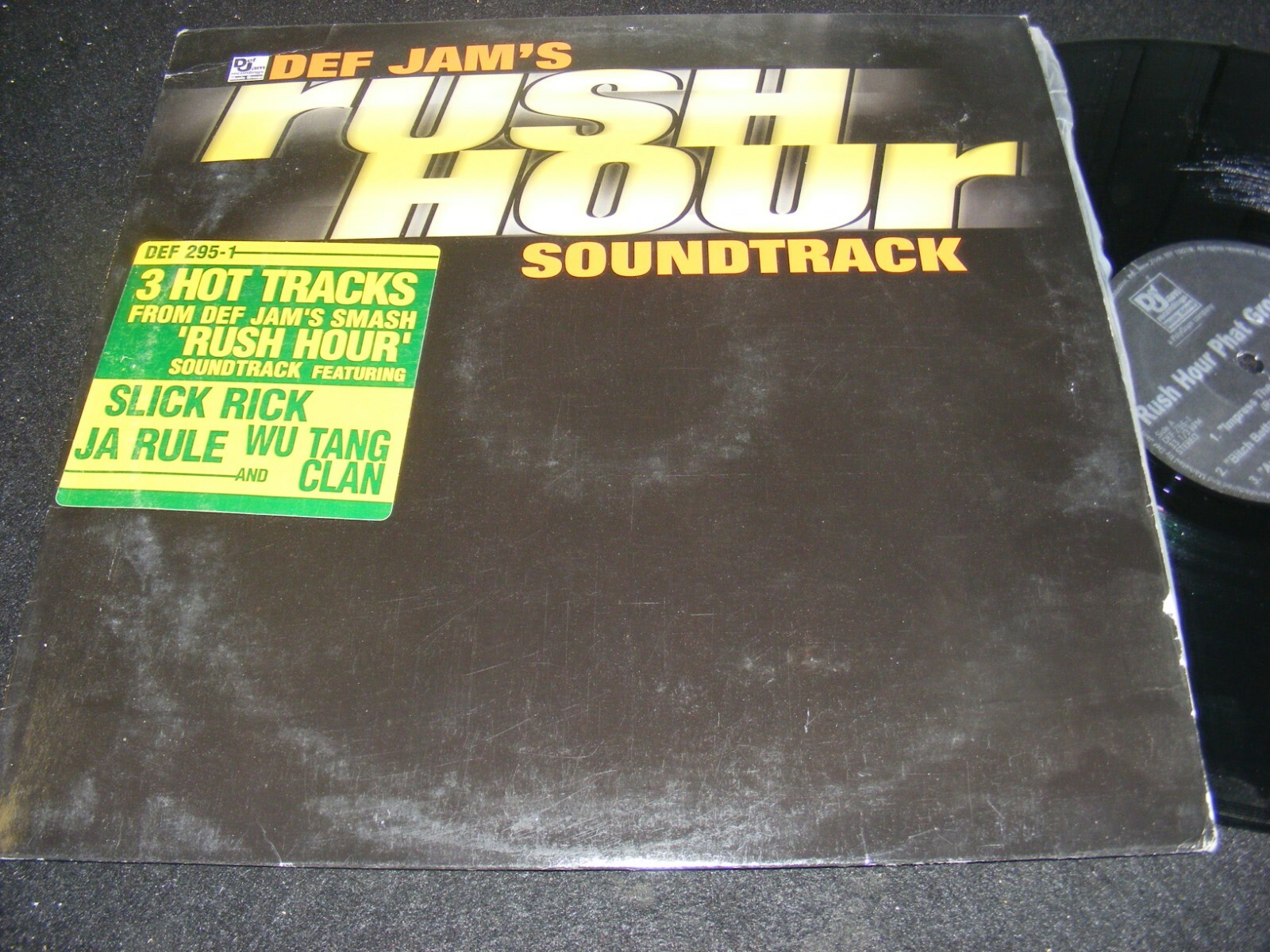 DEF JAM Rush Hour SOUNDTRACK EP Advance HIP HOP 1998 Wu Tang Clan JA RULE SlickR