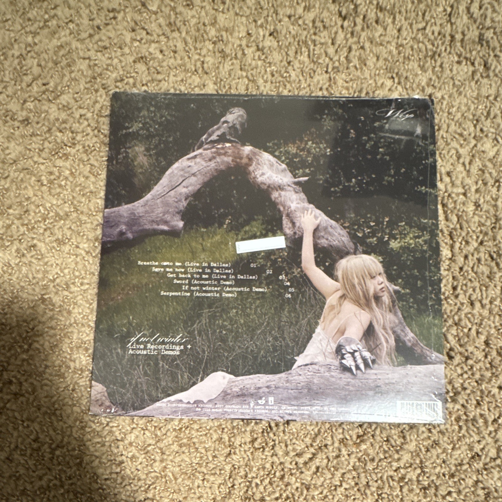 Wisp- if not winder (live recordings and acoustic demos) – record store day