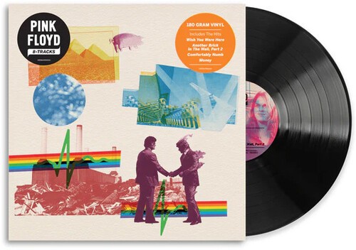 Pink Floyd – 8-Tracks – Black Vinyl [Used Very Good Vinyl LP] Black, UK – Import