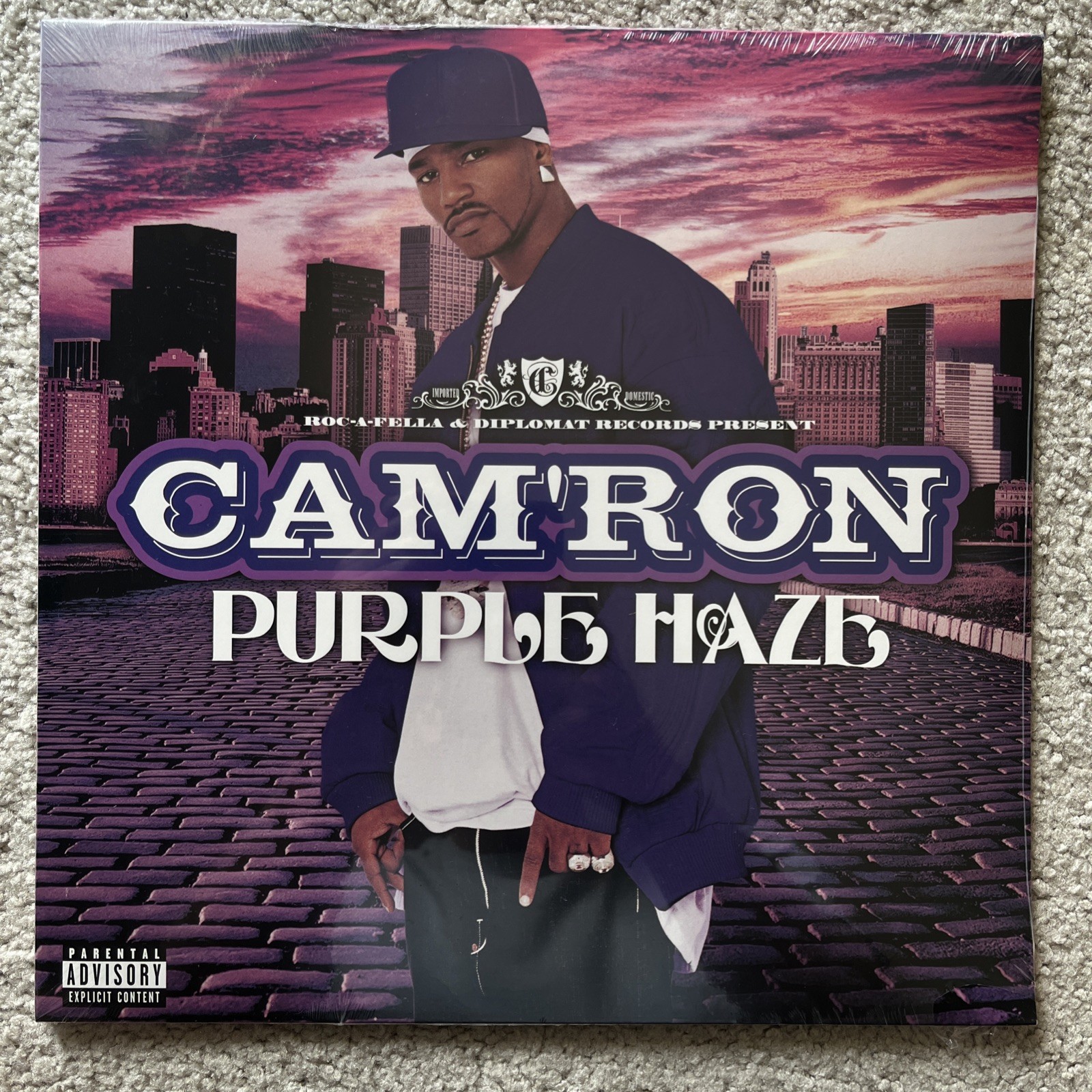 Cam’ron – Purple Haze – New & Sealed Purple & White 2 x Vinyl – 20th Anniversary