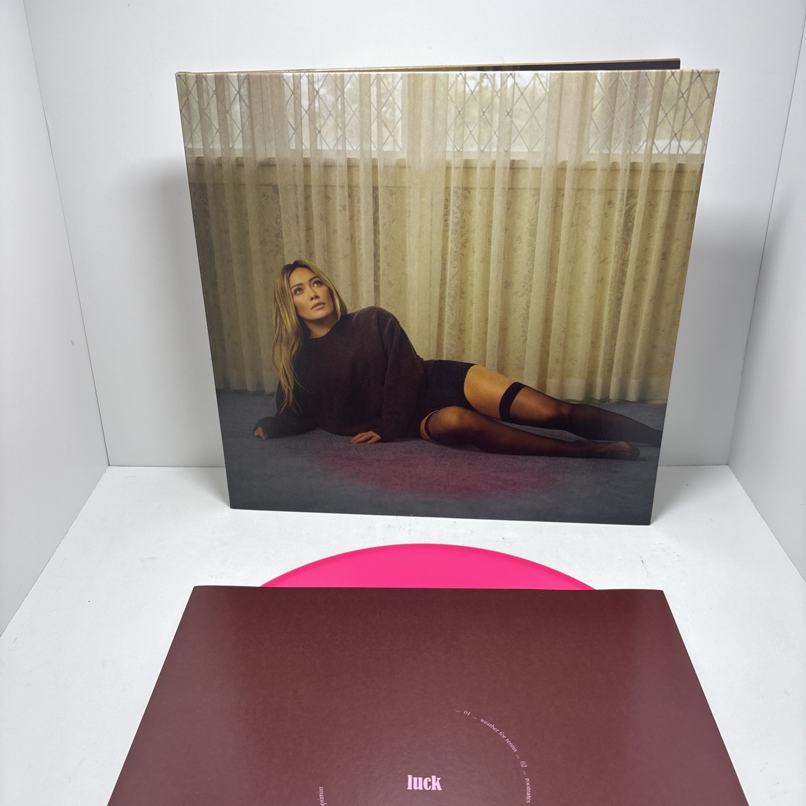 Hilary Duff – Luck Or Something LP Pink Vinyl Record