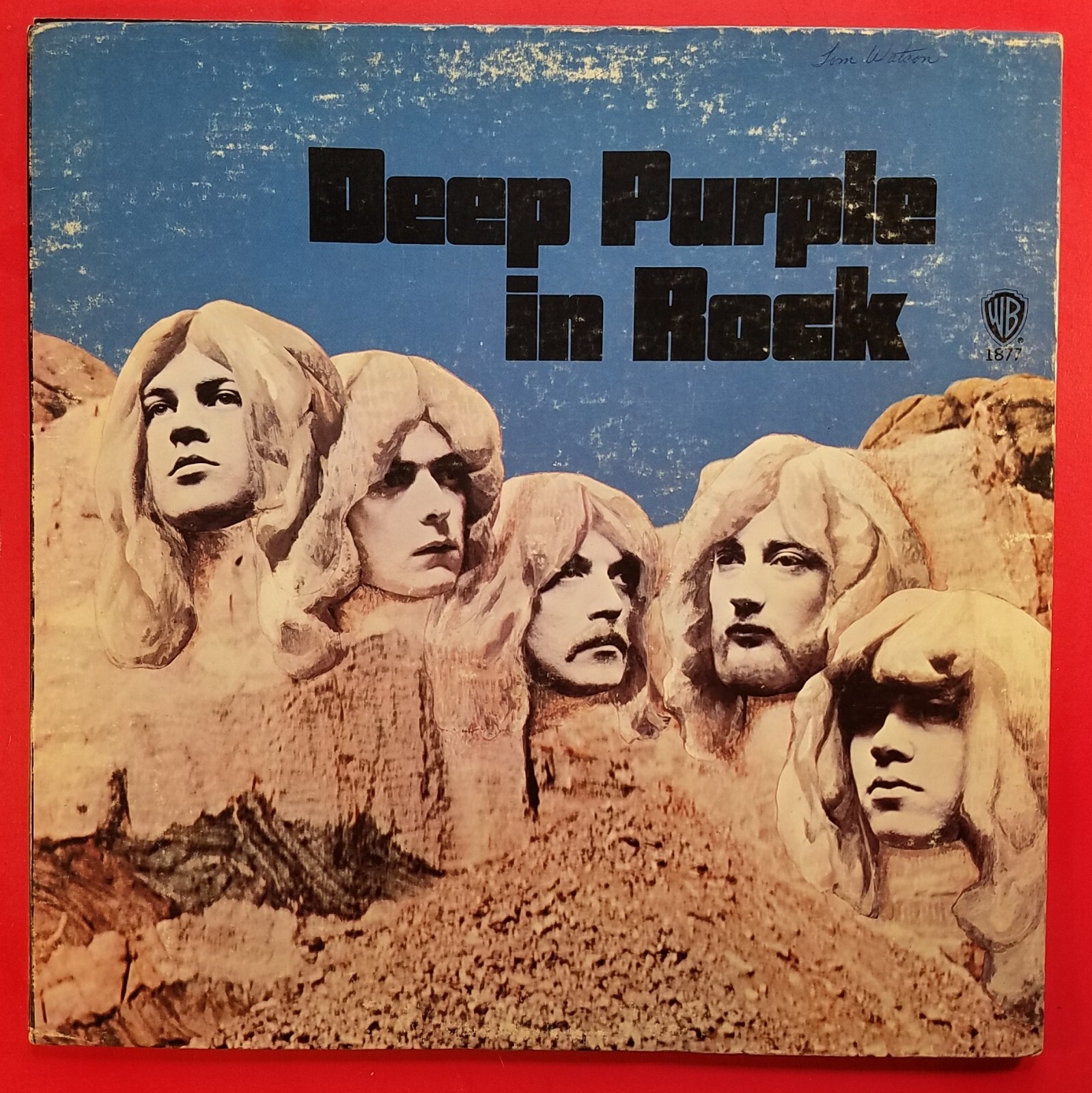 Deep Purple (LP) – “In Rock” (1970) – Warner Brothers (WS 1877) – (See Notes))