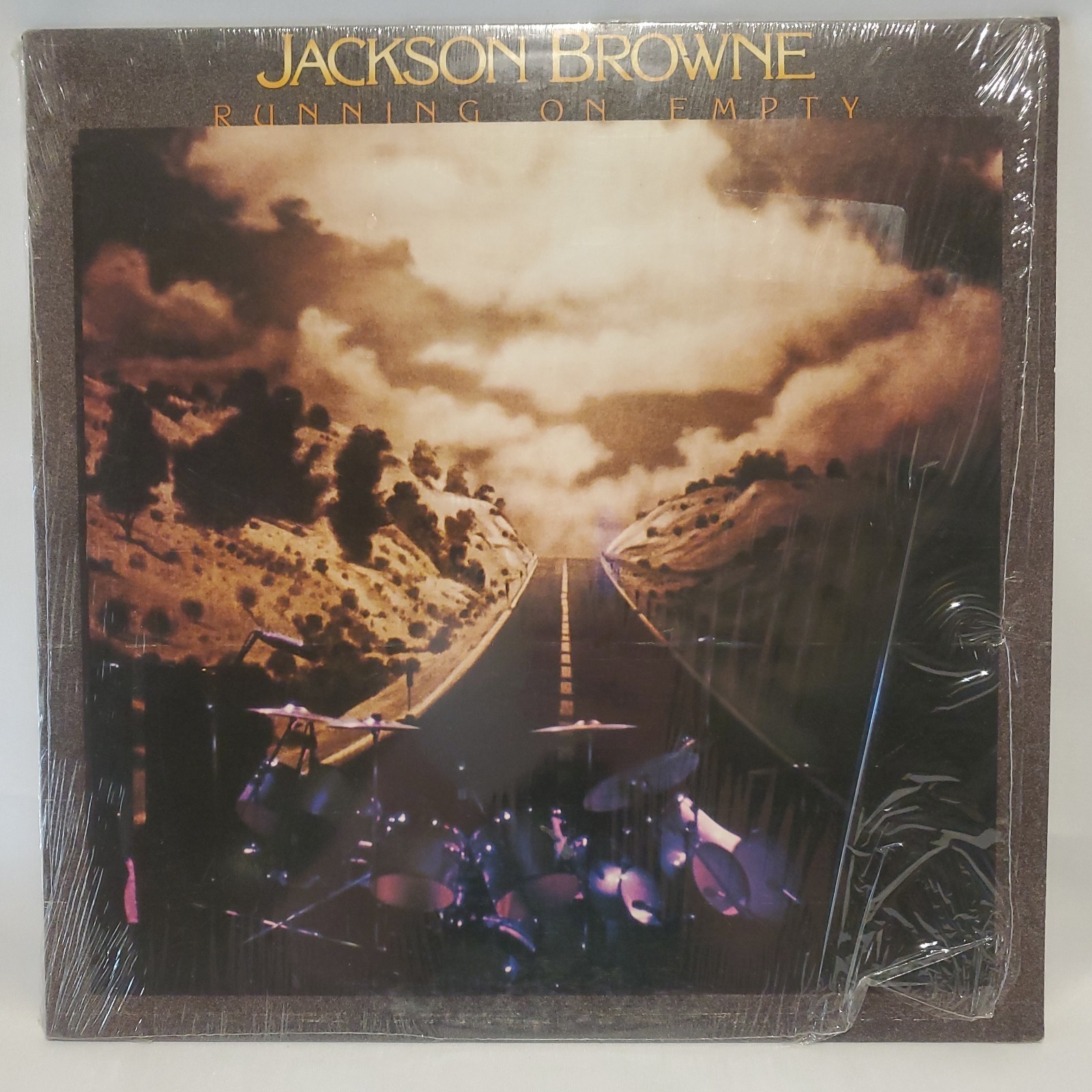 RUNNING ON EMPTY Jackson Browne 1977 US Vinyl, LP Asylum 6E113 w/BOOKLET VG+/VG+