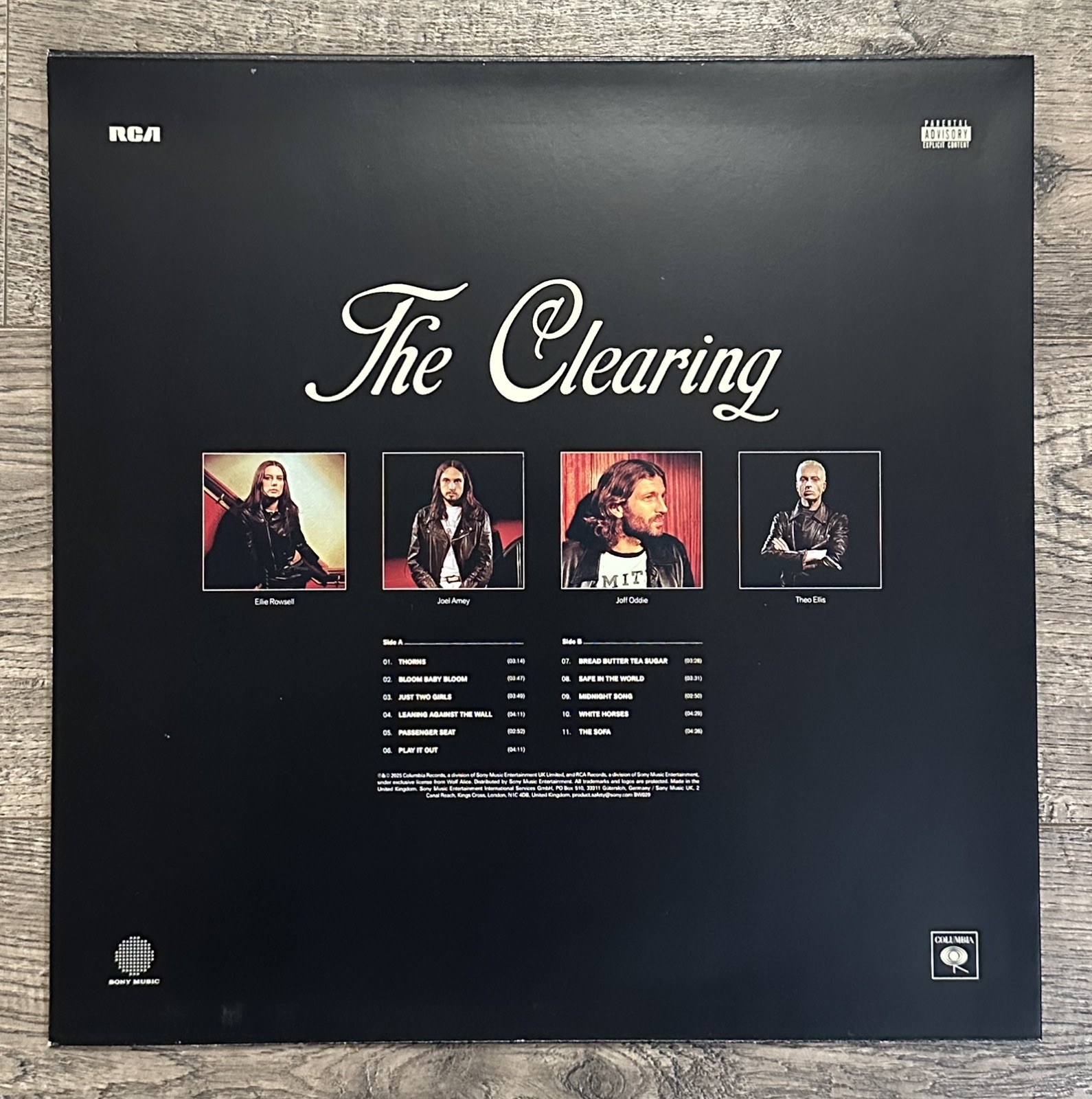 Wolf Alice – The Clearing FLOWER FILLED Bad World Records vinyl
