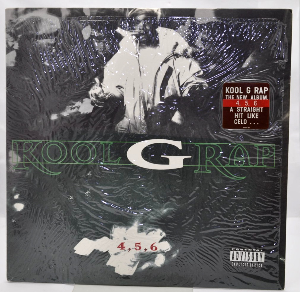 Kool G Rap – 4, 5, 6 Cold Chillin’ 1995 Us Original (2LP/Vg/NM-)”470