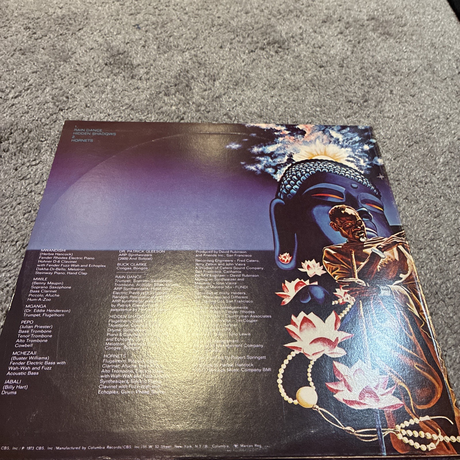 Herbie Hancock – Sextant LP Record 1973 Columbia Jazz Fusion 33 RPM
