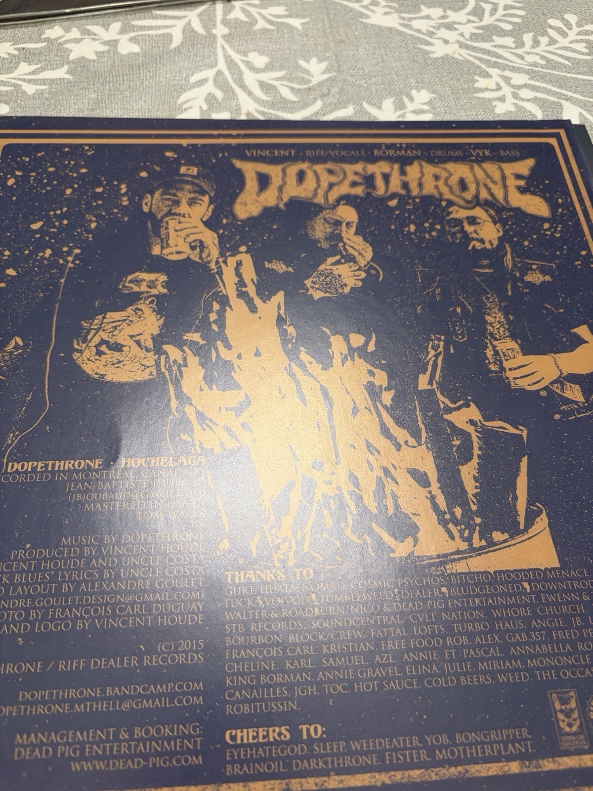 ￼ Dopethrone Hochelaga Green Vinyl