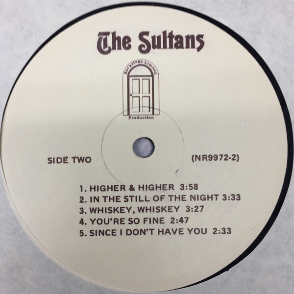 The Sultans (6) – Our Way 1978 LP Backstage Limited NR9972 Near Mint (NM or M-)