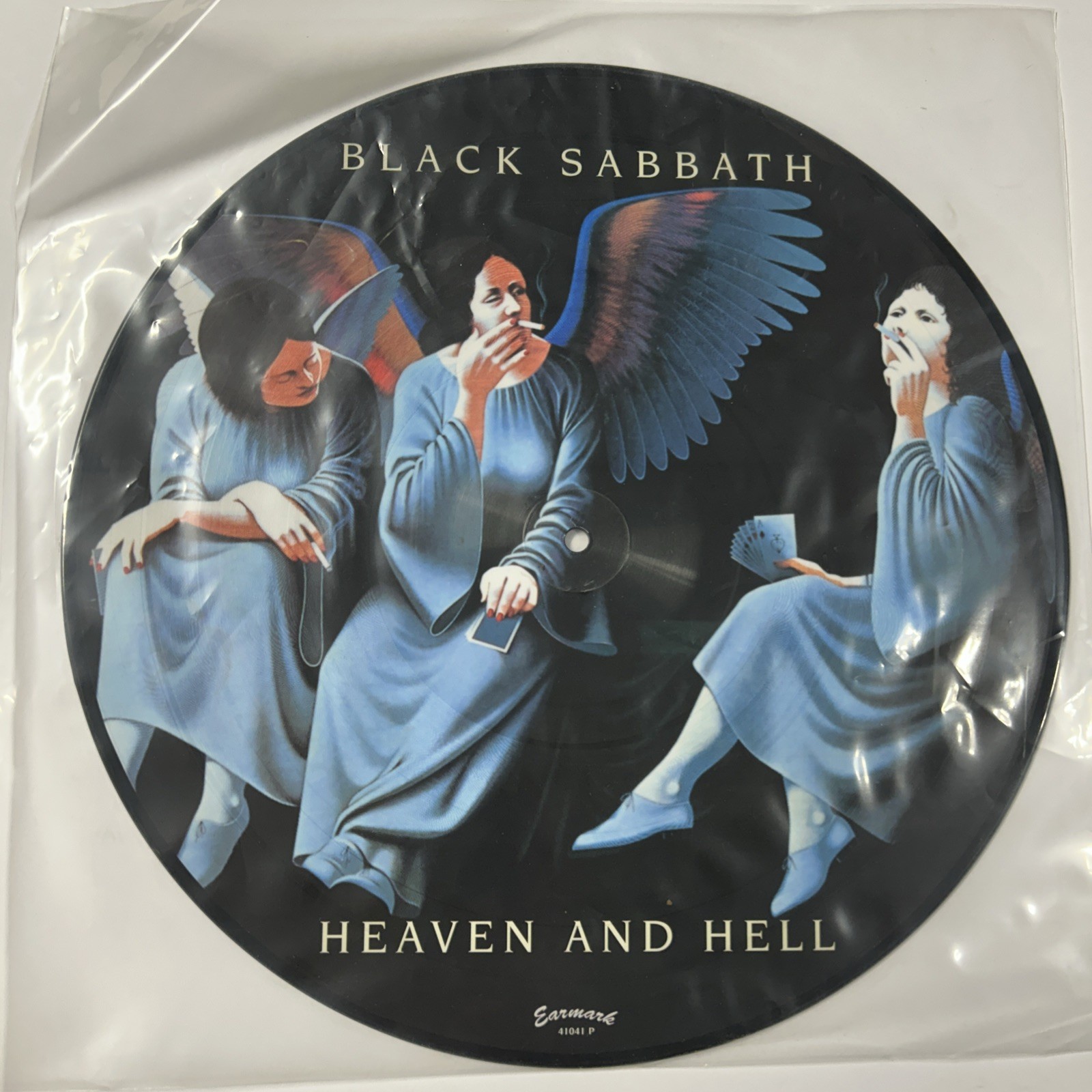 Black Sabbath – Heaven And Hell LP 2006 Earmark Picture Disc Vinyl Heavy Metal