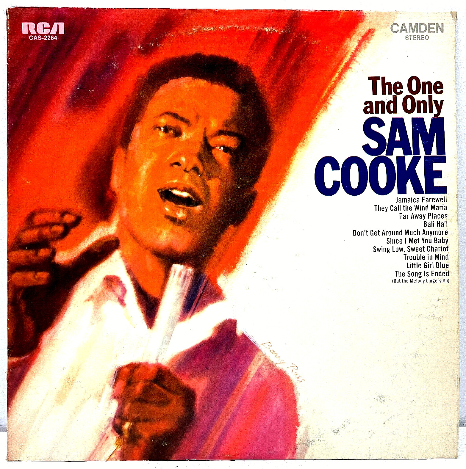 Sam Cooke The One & Only 1967 Vinyl RCA Camden Records 1st Press