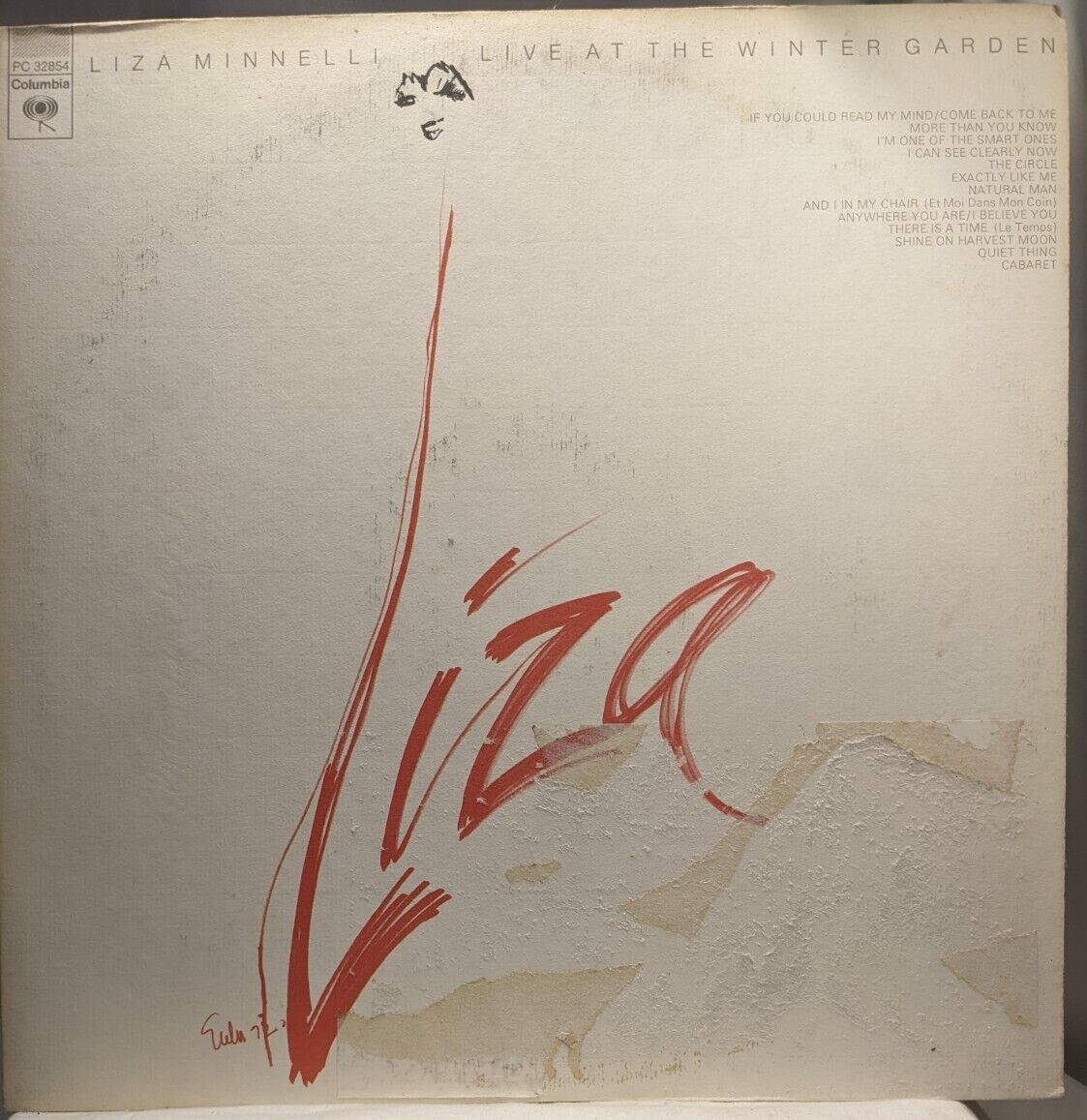 Live at the Winter Gardens by Liza Minnelli Vinyl LP 1974 PC 32854