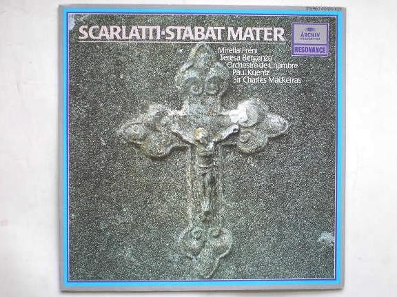 Charles Mackerras – Scarlatti Stabat Bater – Used Vinyl Record – J16414z
