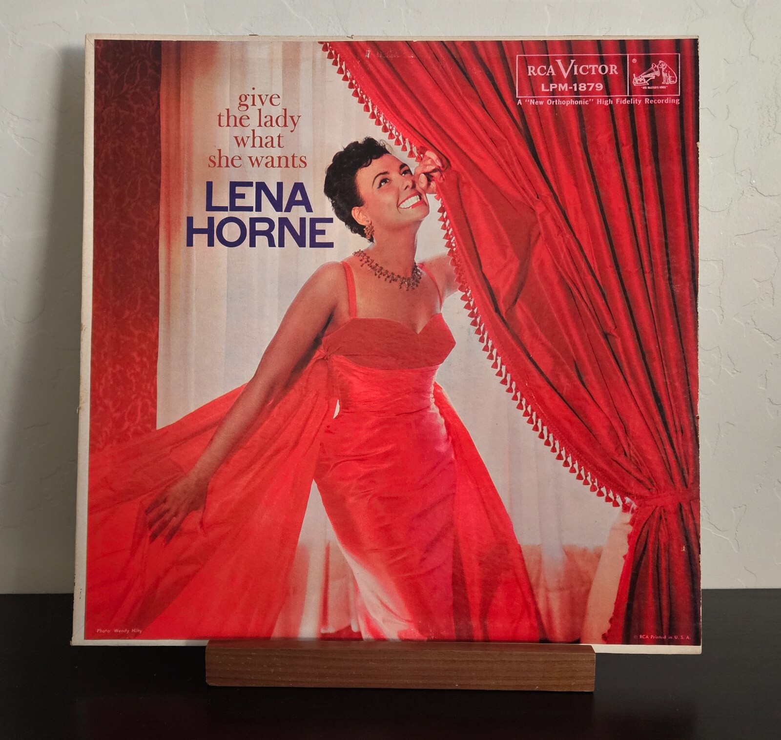 Lena Horne – Give The Lady What She Wants (RCA LPM-1879) 1958 Jazz, Pop, Vocal