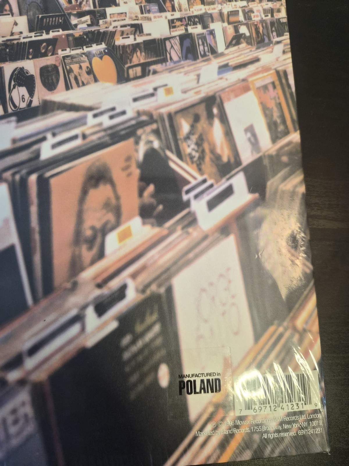 DJ Shadow Endtroducing 2LP Vinyl 1996 Mo’ Wax Classic Hip-Hop Record EX👍