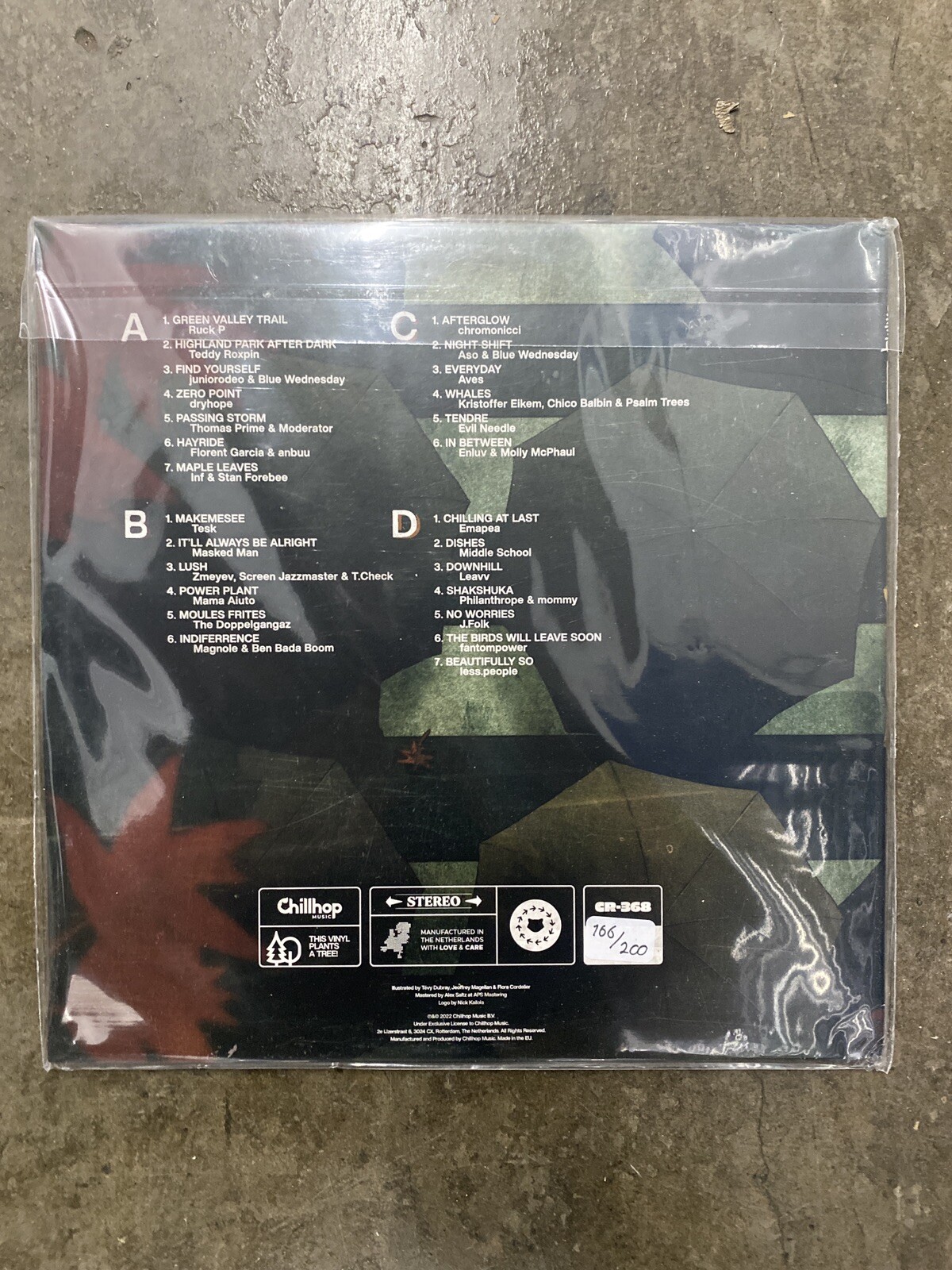 Various Artists Chillhop Essentials Fall ’22 Orange & White Colored Vinyl LE200
