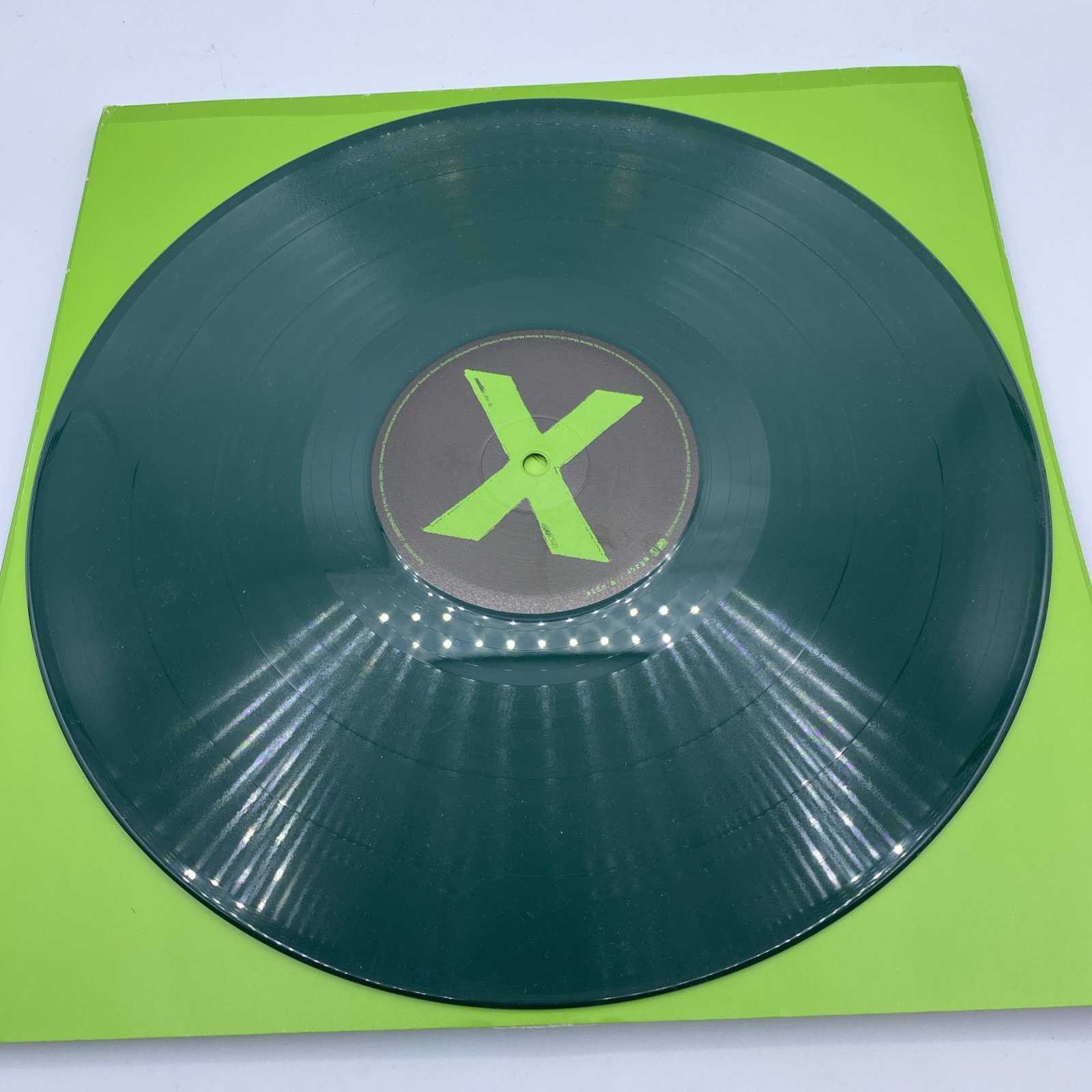 Ed Sheeran X Multiply Vinyl 2LP Record Album 2014 Green Black Gatefold 45 RPM