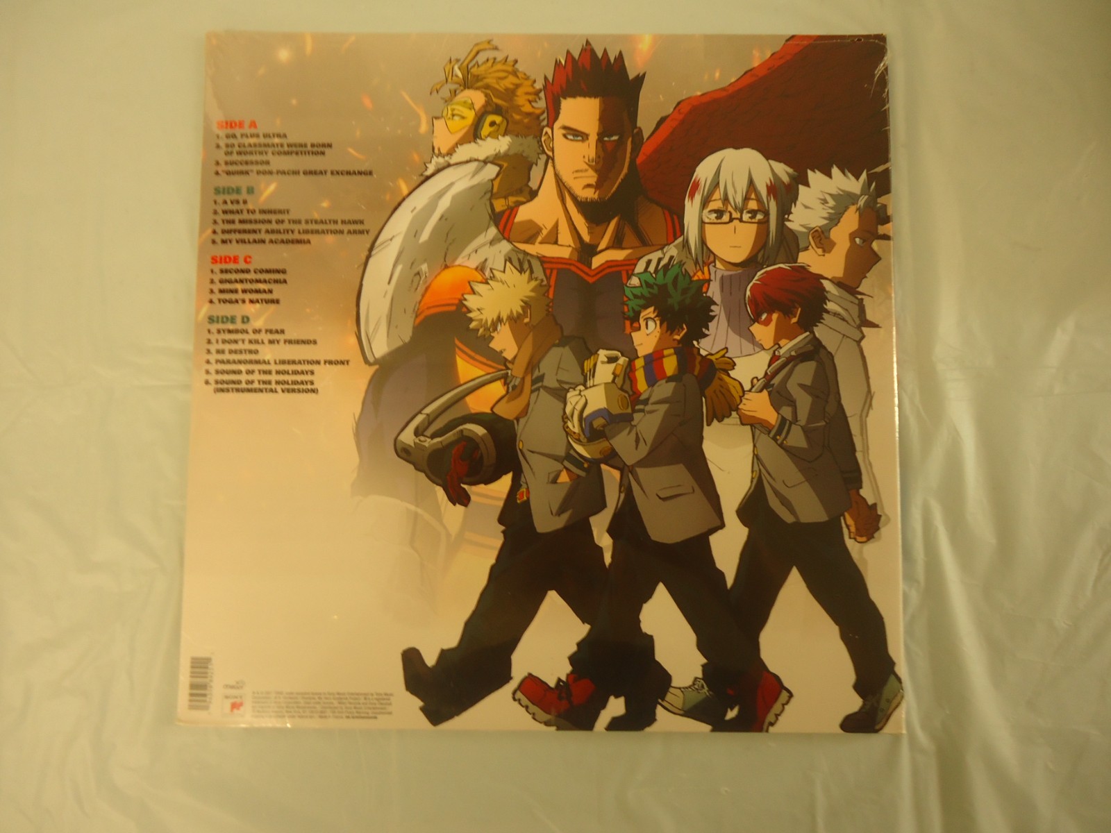Yuki Hayashi My Hero Academia: Season 5 LP (2022) NEW Shrink Wrap Tear