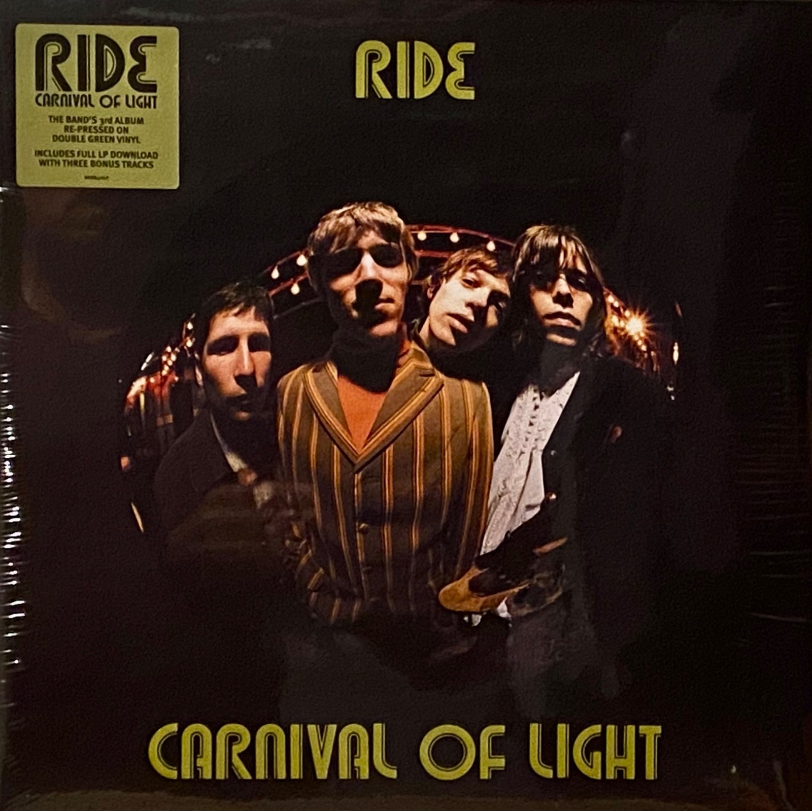 RIDE CARNIVAL OF LIGHT 2 X LP UK GREEN VINYL