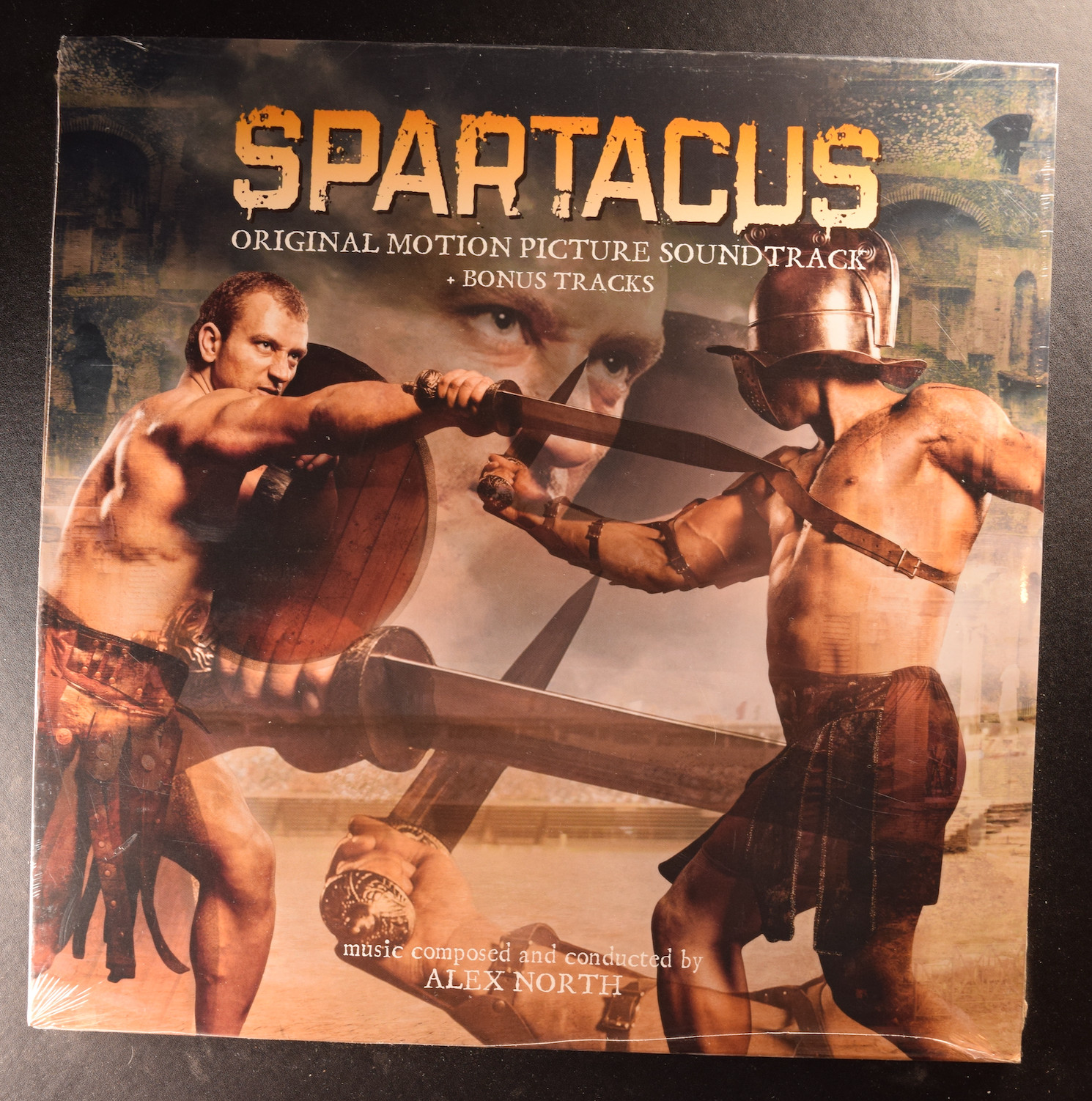 NEW MINT SEALED SPARTACUS ALEX NORTH BONUS TRACKS EU DMM VINYL LP RECORD 2016