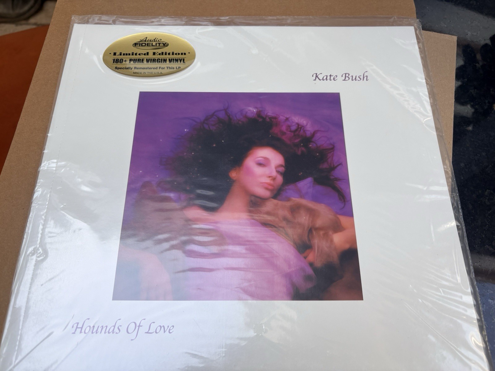 Kate Bush Hounds Of Love Ltd Edition High Fidelity Purple Vinyl Mint Sealed