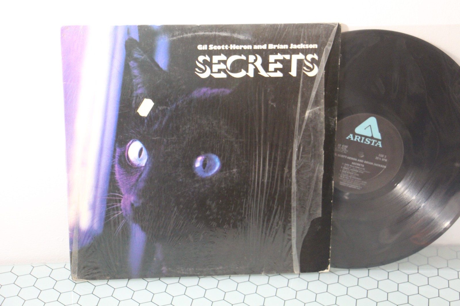 Gil Scott-Heron And Brian Jackson – Secrets, 1978 LP in SHRINK, Arista – AB 4189