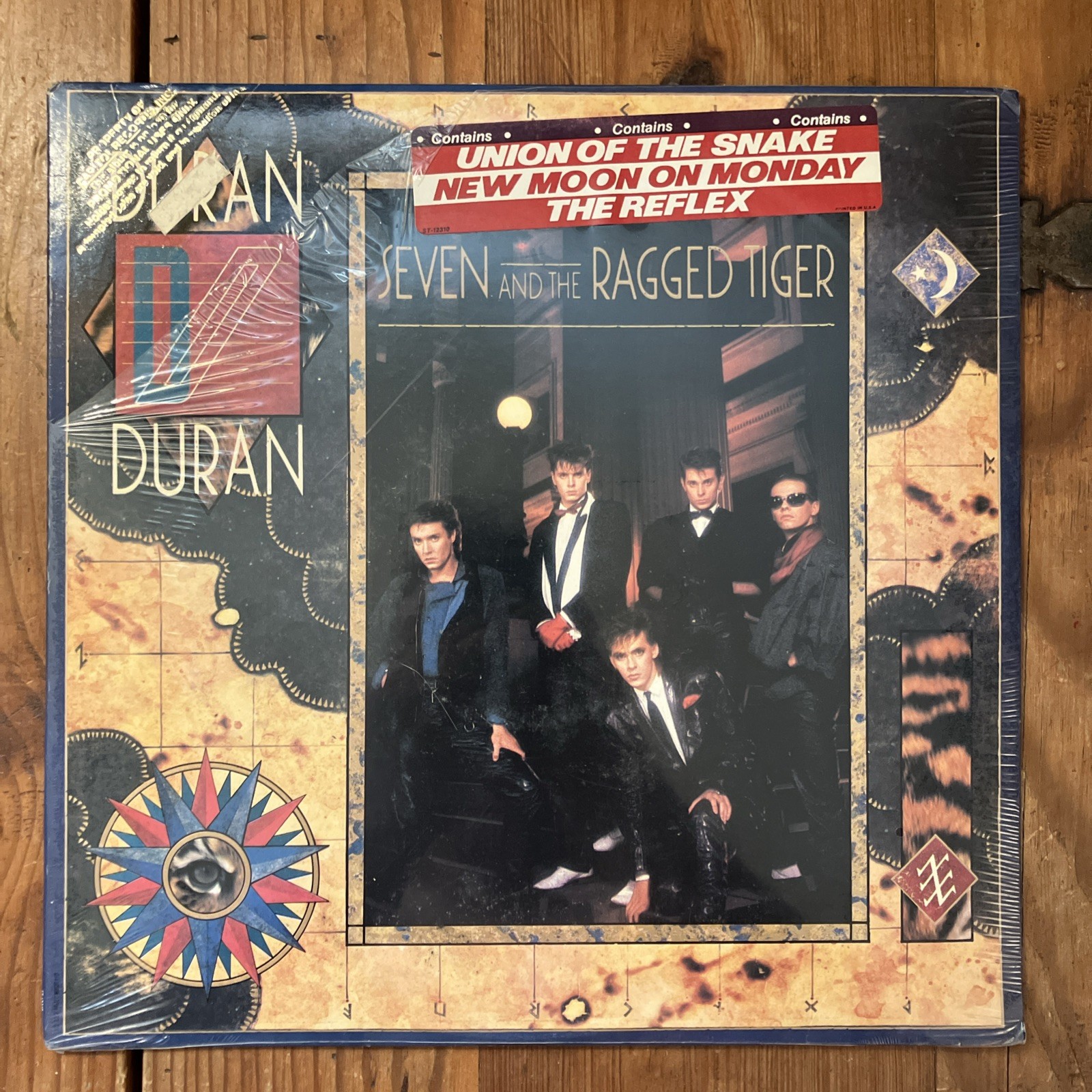 DURAN DURAN SEVEN AND THE RAGGED TIGER OG 1983 LP SEALED GOLD STAMP Promo