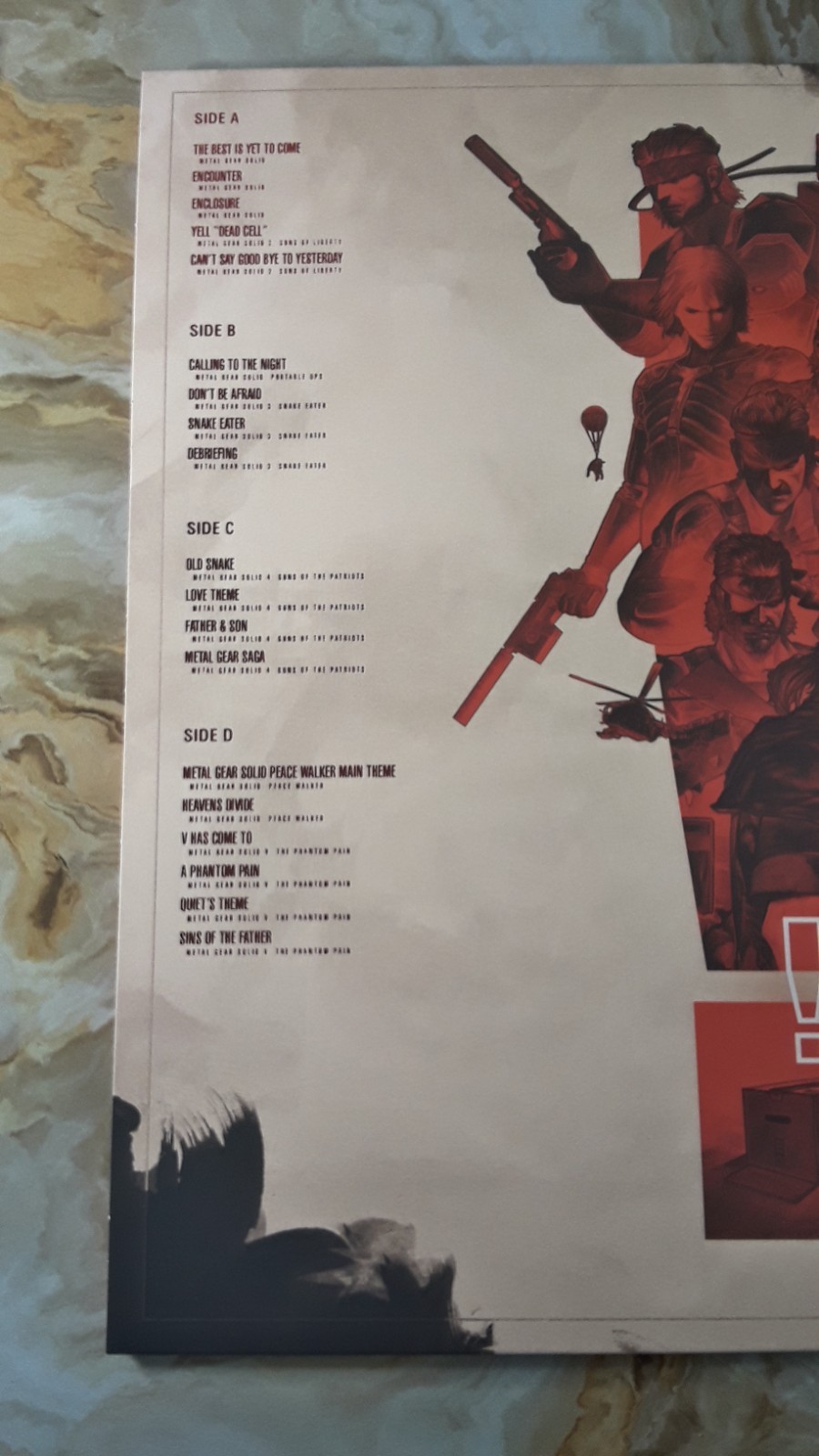 METAL GEAR SOLID: PIANO COLLECTIONS BENJAMIN NUSS 2LP VINYL MARBLE BRAND NEW
