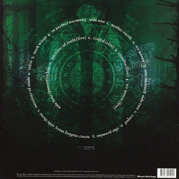WITHIN TEMPTATION Mother Earth 2LP on GREEN MARBLE VINYL New DELUXE EDITION