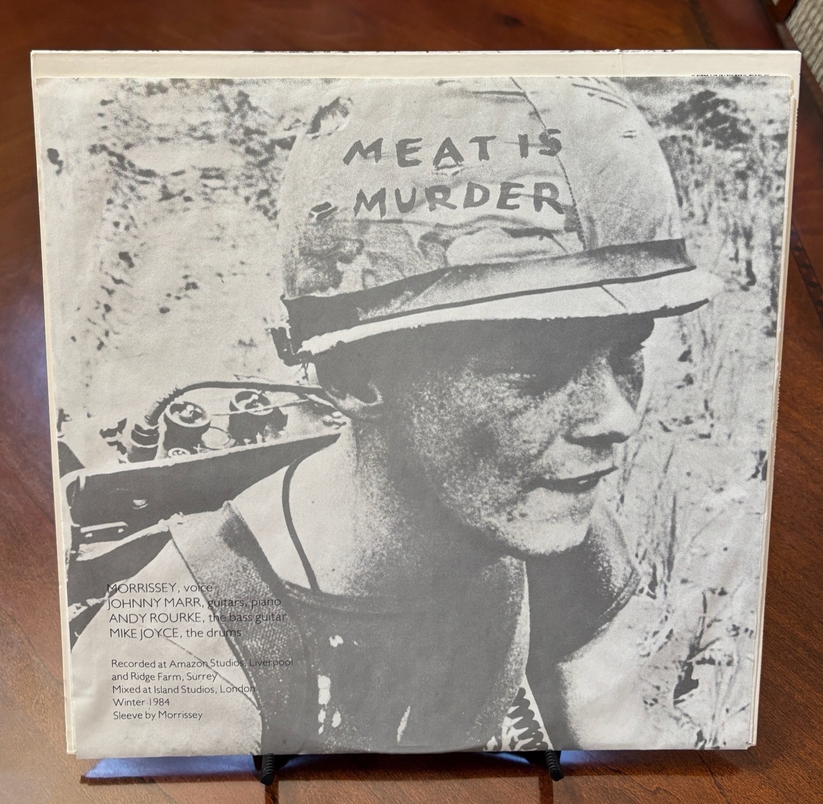 The Smiths- Meat Is Murder (1985) original U.S Sire First pressing NEAR MINT