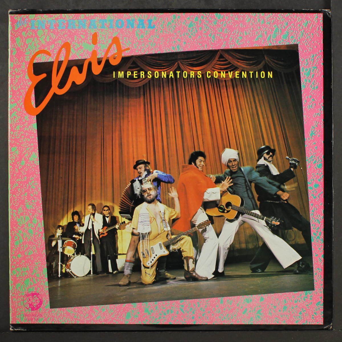 VARIOUS: the international elvis impersonators convention RHINO 12″ LP 33 RPM