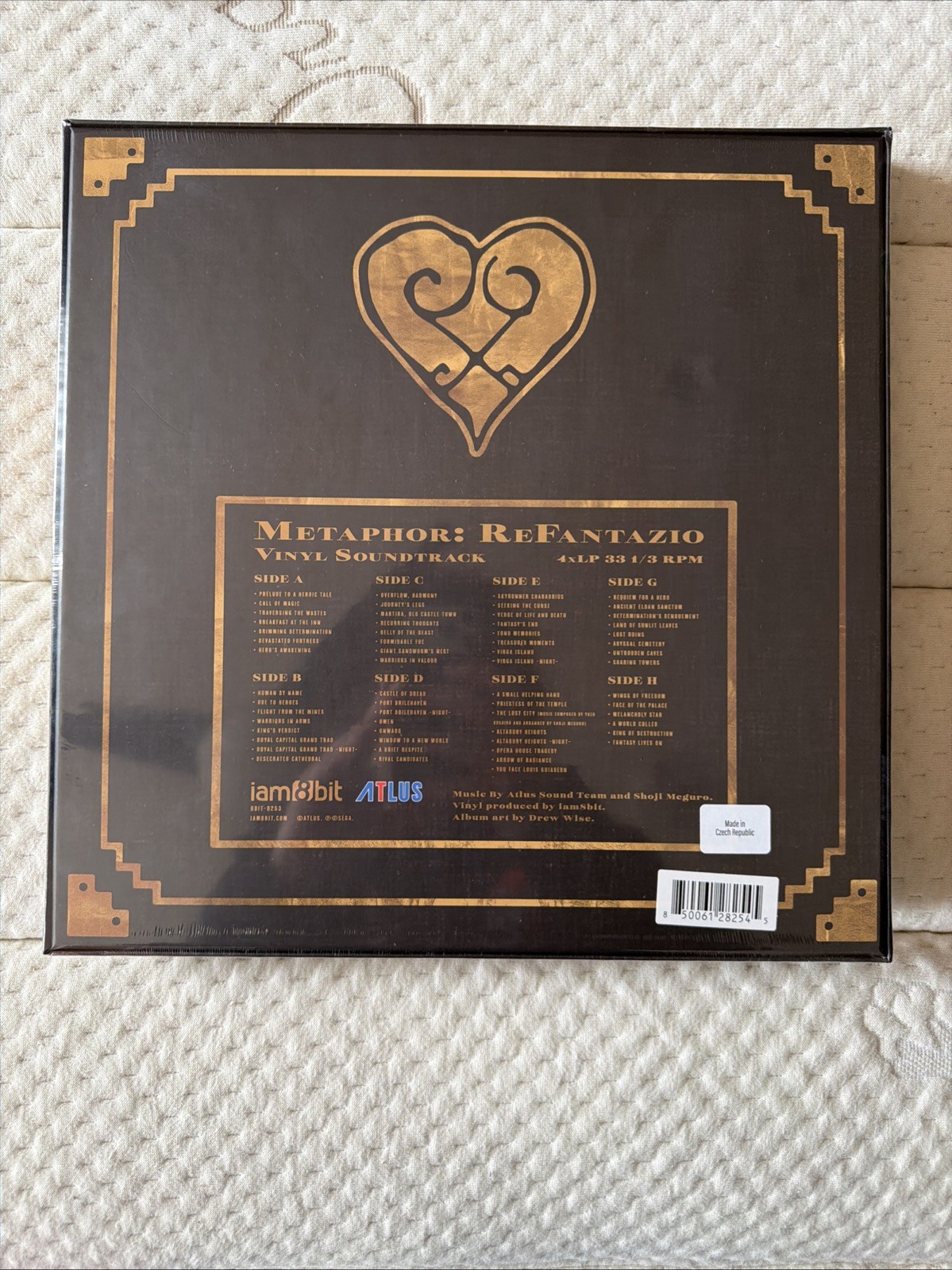 “Metaphor ReFantazio” OST 4x LP iam8bit Color Variant Vinyl Atlus Shoji Meguro