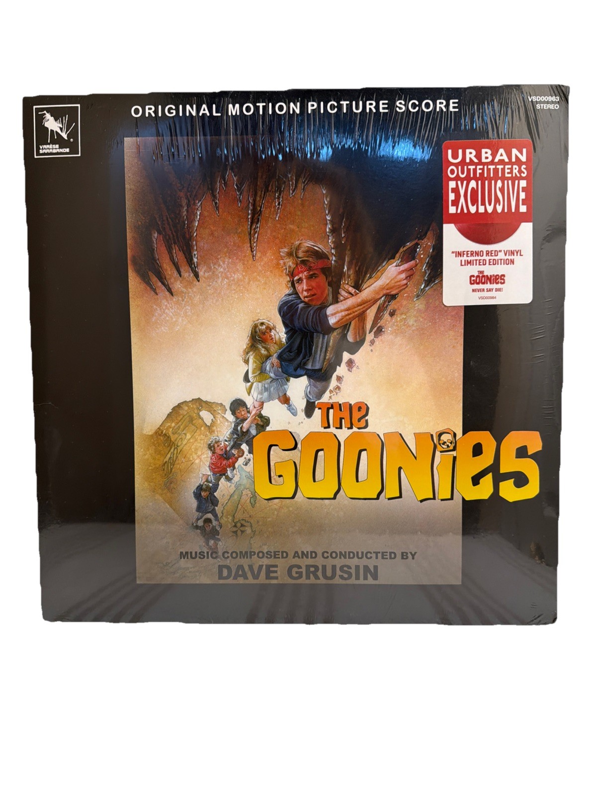 Dave Grusin The Goonies Original Score UO Exclusive Inferno Red Vinyl New Sealed