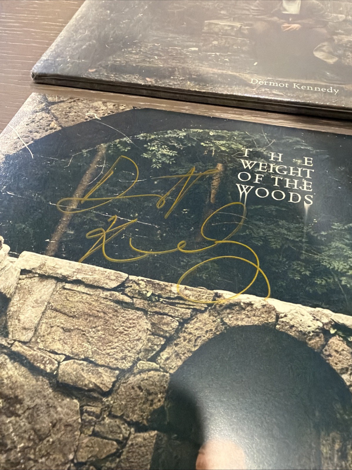 Dermot Kennedy – The Weight Of The Woods Black Vinyl – Signed Art card
