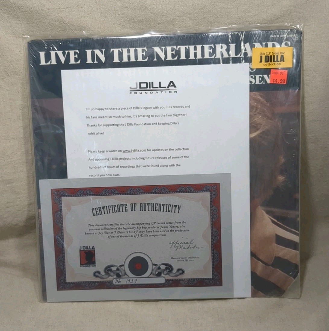 J DILLA Personal Record Collection Toots T. & Joe Pass ‘live in the Netherlands