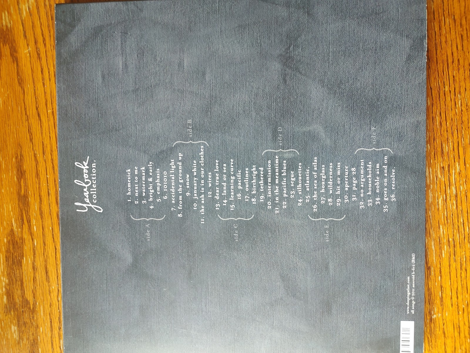 Sleeping at Last Yearbook Collection 12″ Black Vinyl Box Set 2017 JMPROV Folk