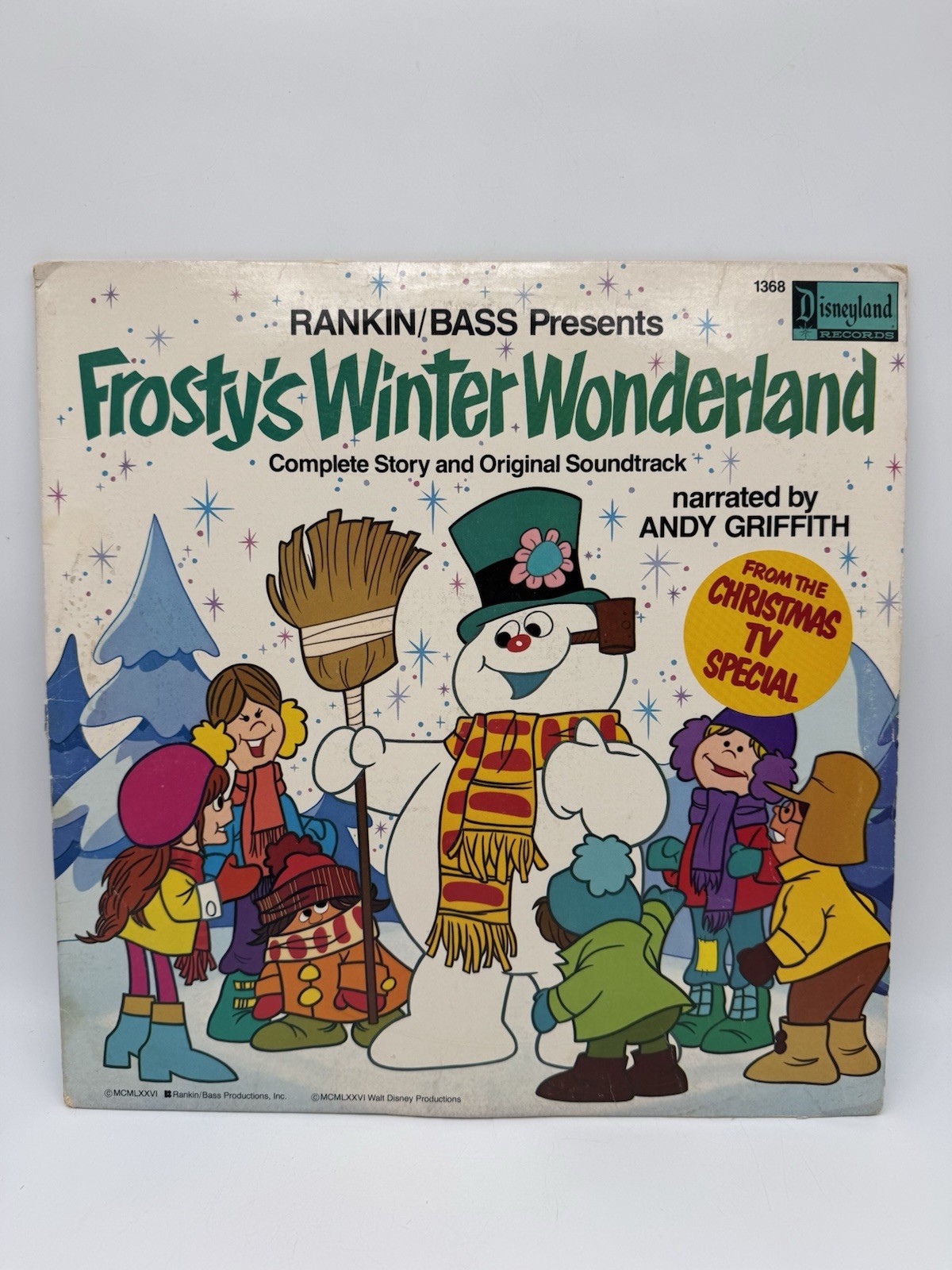 Rankin/Bass Frosty’s Winter Wonderland OST Soundtrack LP Disneyland Christmas