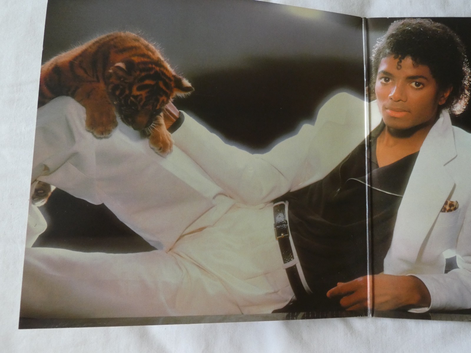 1982 MICHEAL JACKSON “THRILLER” EPIC QE 38112 GATEFOLD POP EX