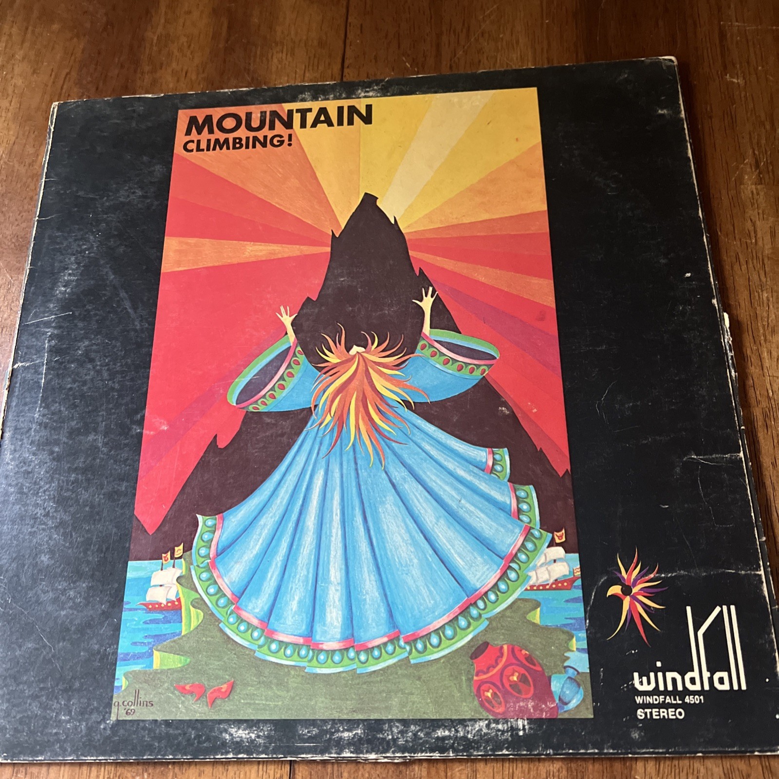 Mountain Climbing! Vinyl Record LP Windfall Bell Stereo Album Mississippi Queen