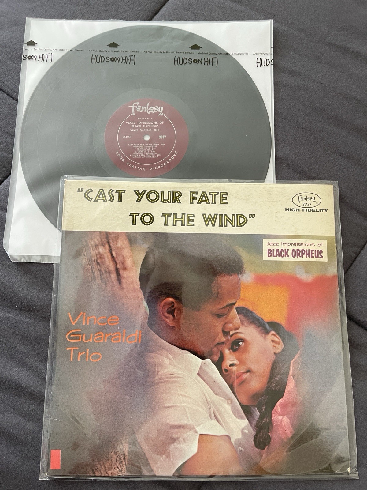 ✨Vince Guaraldi Trio✨Jazz Impressions of Black Orpheus – Fantasy 3337 LP VG+