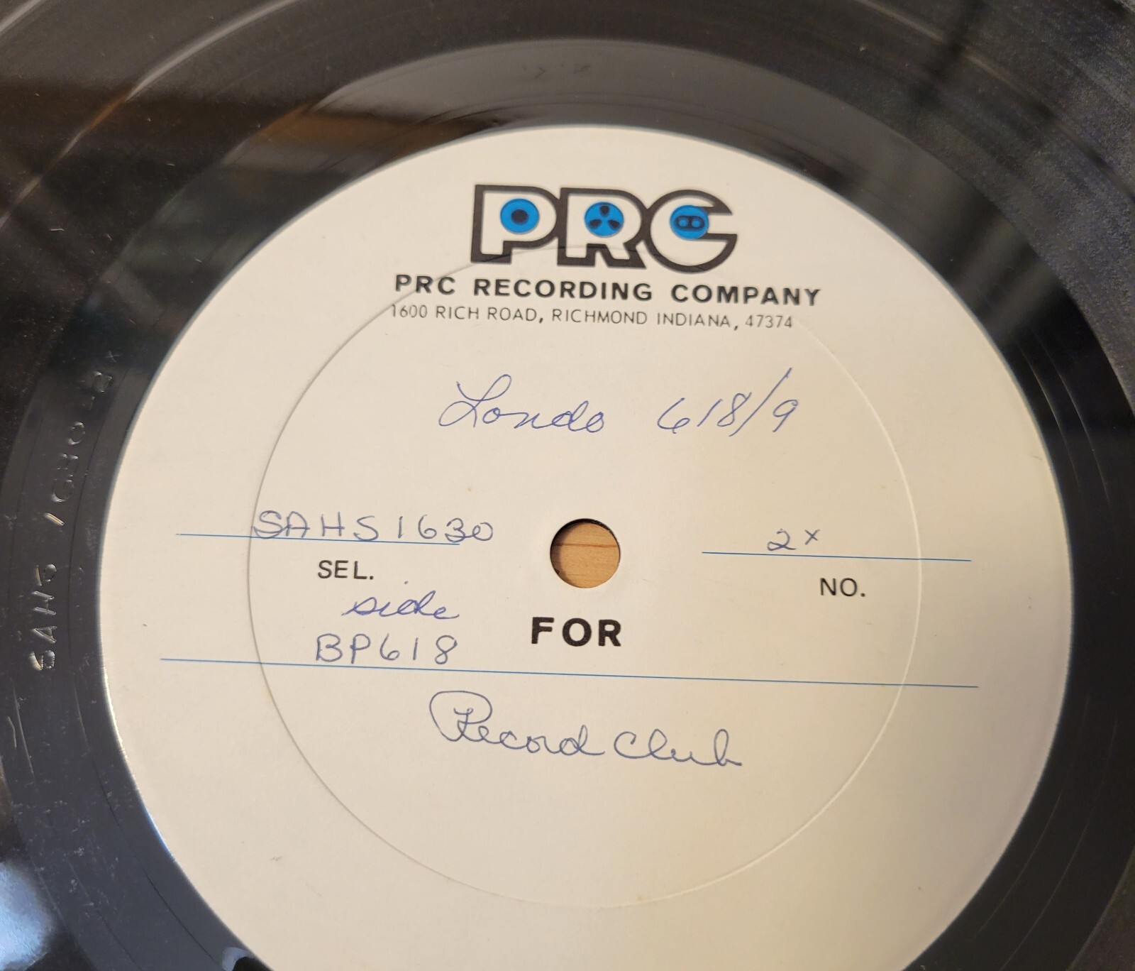 John Mayall Down The Linen Rare One Sided Test Pressing Stock Sleeve Rock LP