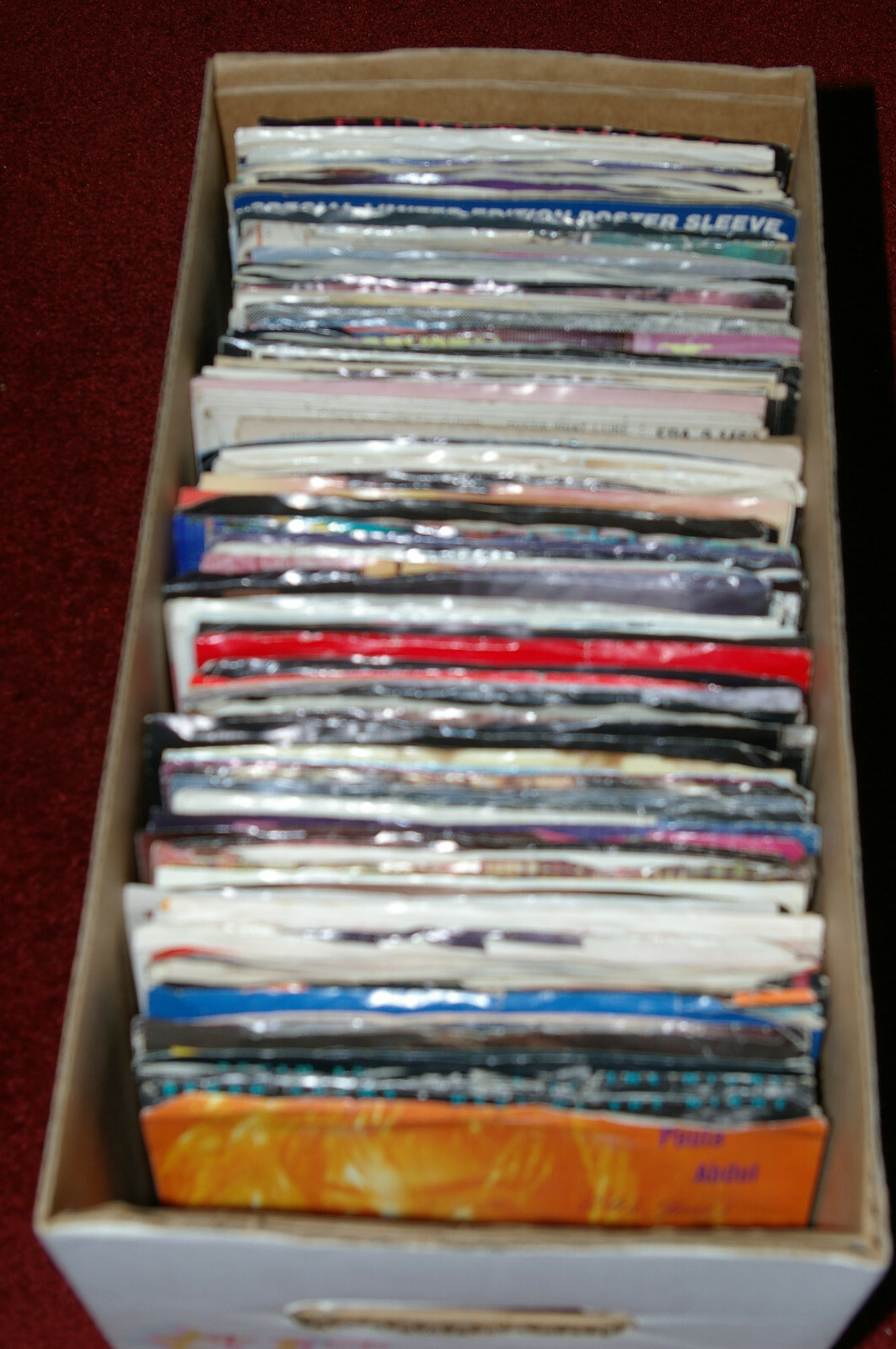 LOT OF45 RPM PICTURE SLEEVES & RECORD 1970’s 80’s 90’s 6-PACK for $10 YOU PICK!