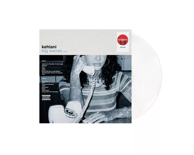 Kehlani – Big Waves Vol. 1 – (Exclusive, White Vinyl LP) – USED !!!