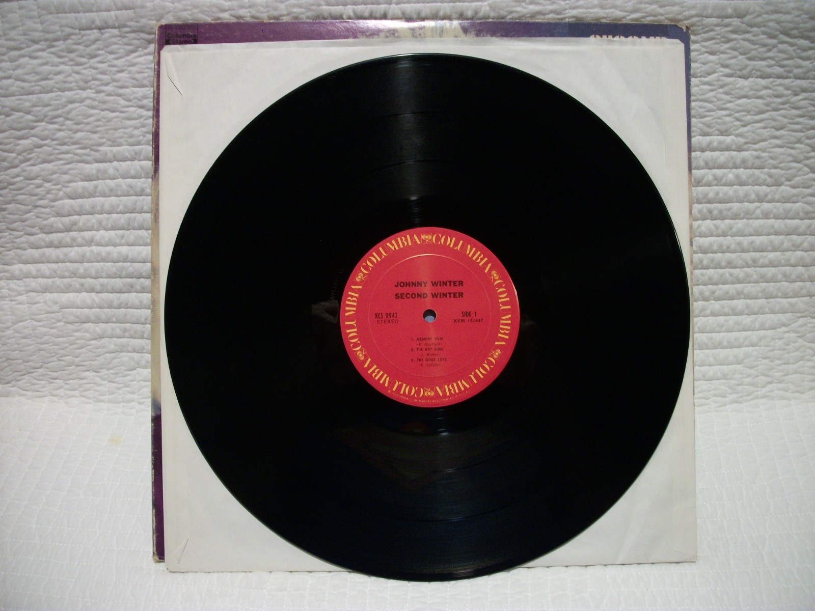 JOHNNY WINTER SECOND WINTER 2 X VINYL LP ALBUM 1969 KCS 9947