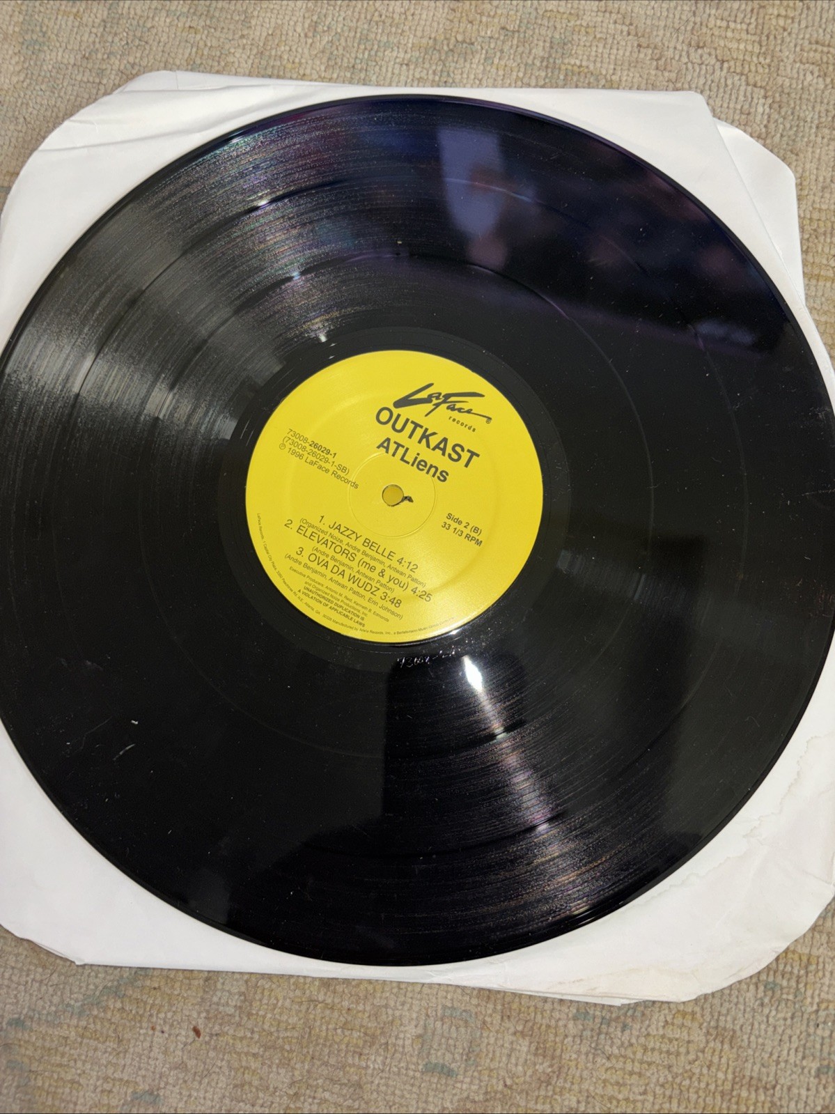 Three OutKast Atliens/Aquemini/Southernplayalistical One Sealed LP Vinyl Bundle]