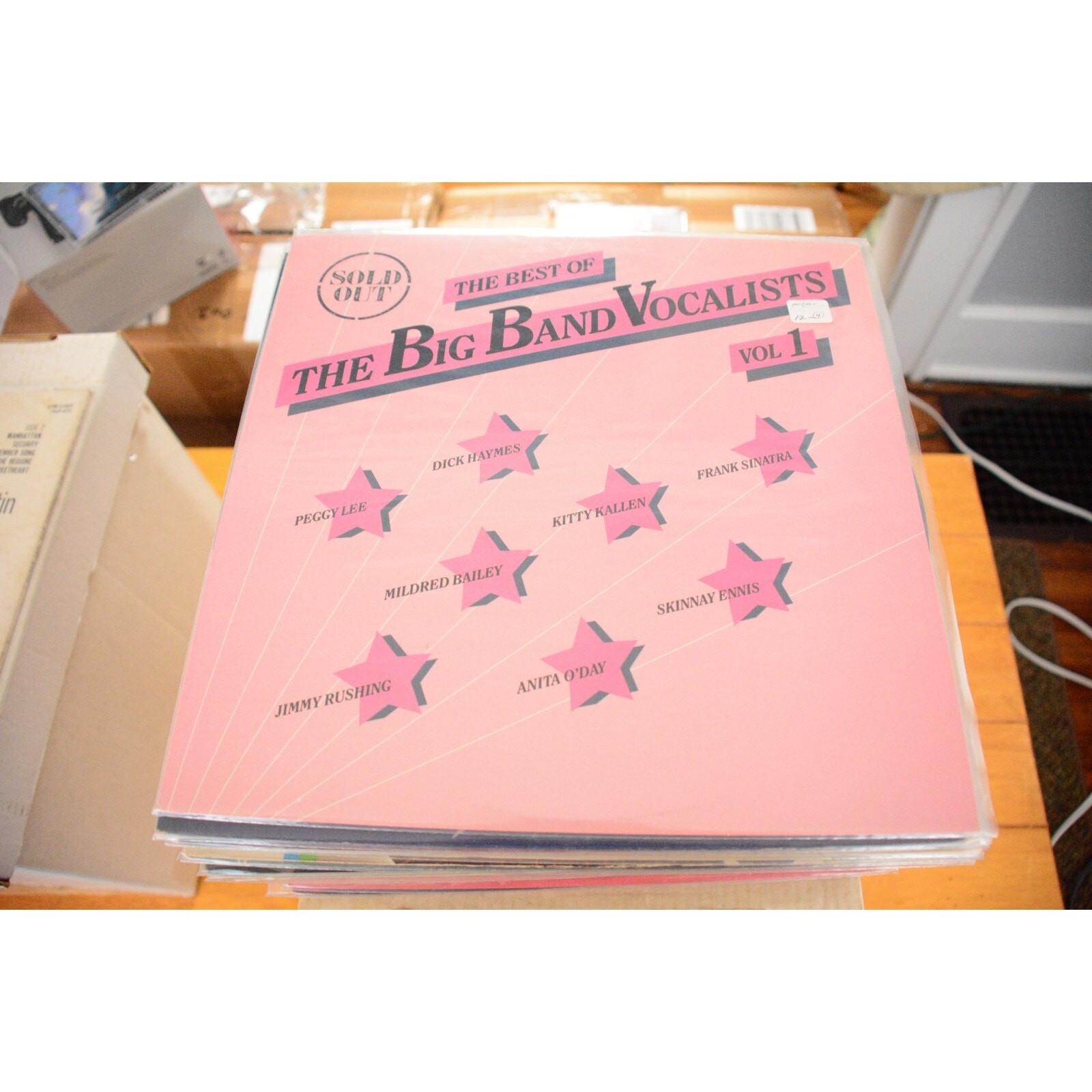THE BEST OF THE BIG BAND VOCALISTS VOL 1 LP 12″ VINYL RECORD VG++ 1982 CBS