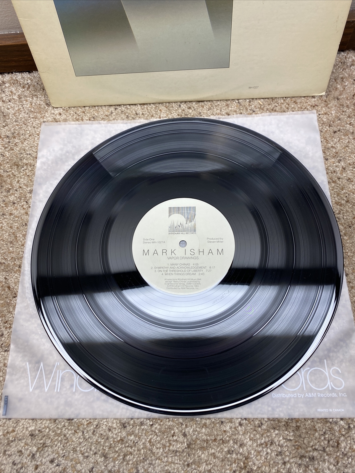 33 rpm vinyl Mark Isham