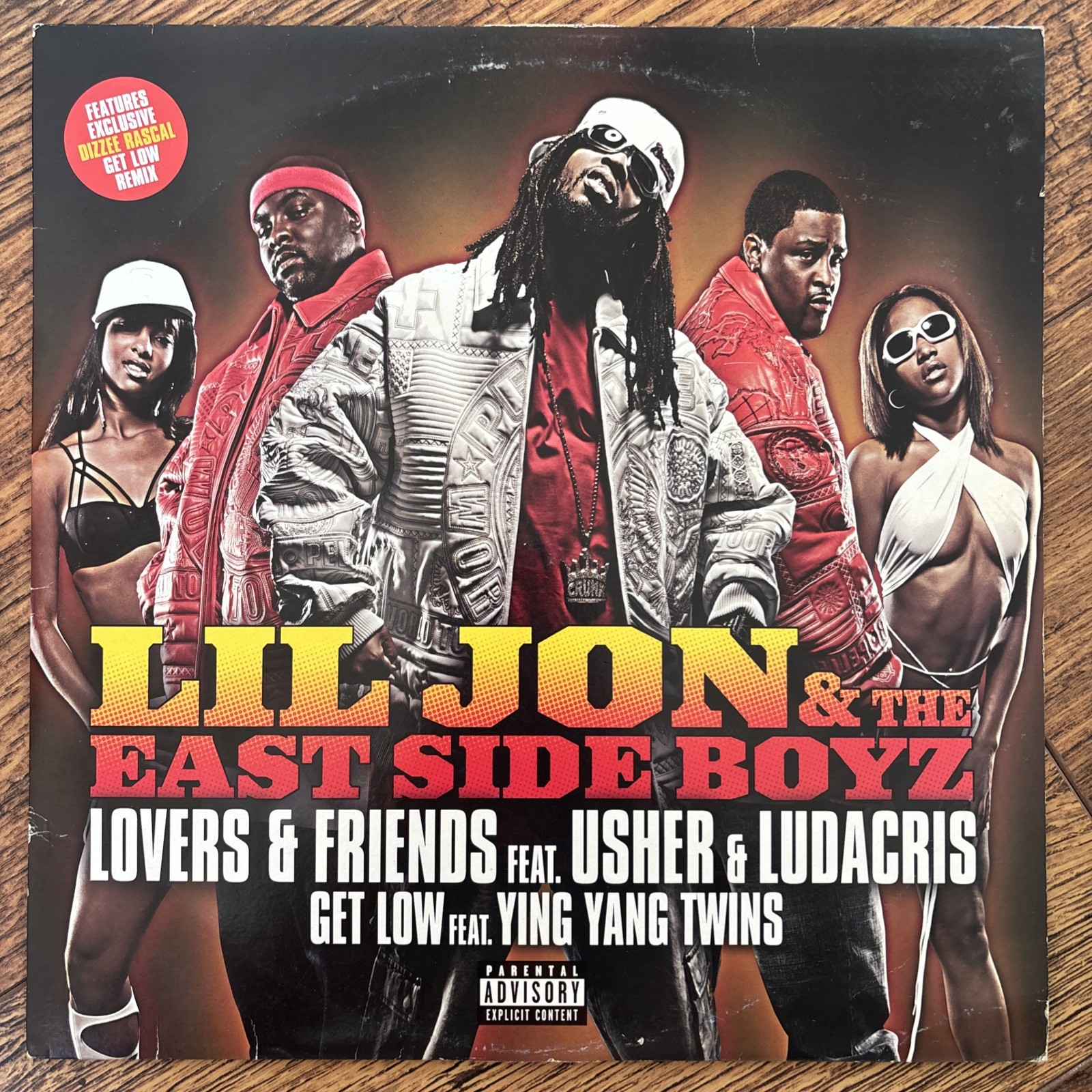 Lil Jon & The East Side Boys Lovers And Friends/Get Low EX/VG UK 12” Vinyl