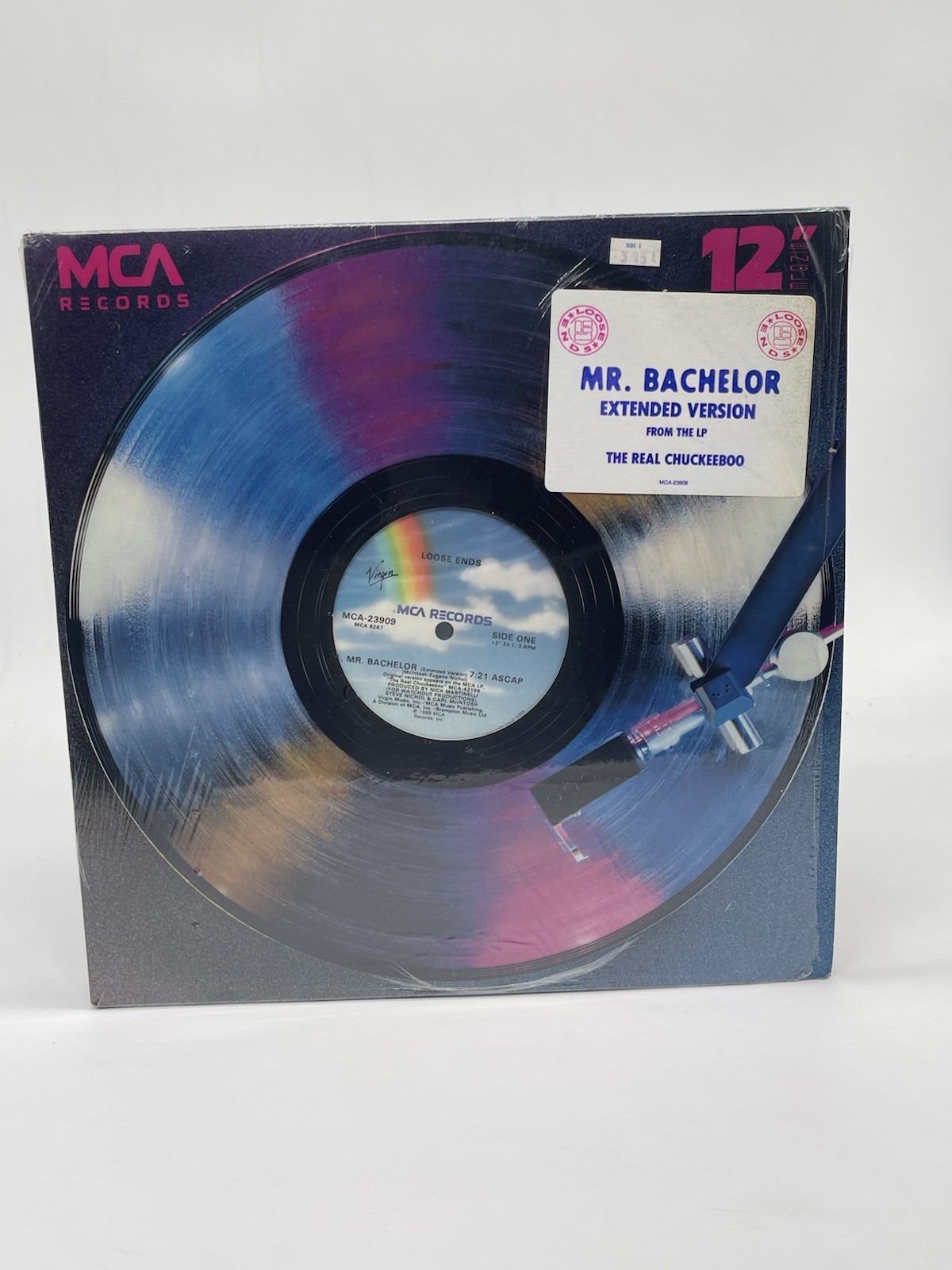 LOOSE ENDS MR. BACHELOR 12″ SINGLE VG+ VINYL RECORD SHRINK MCA 1988