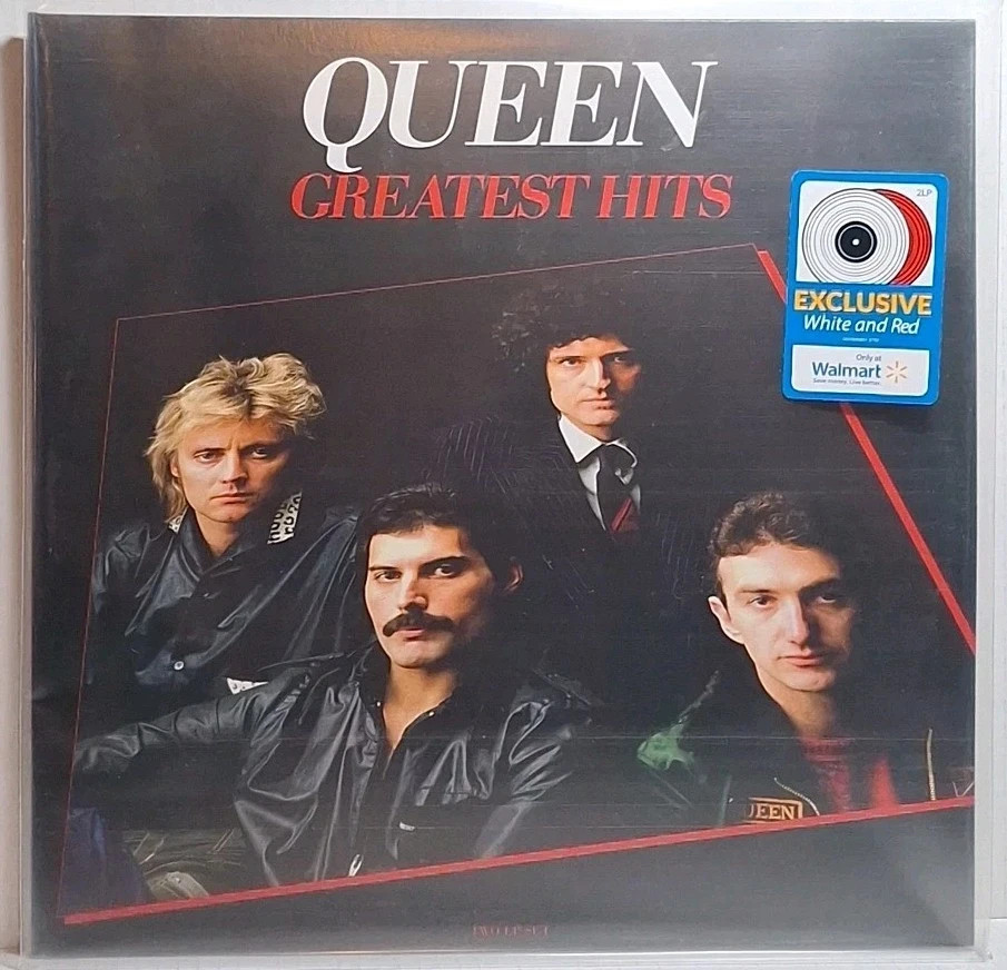 Queen Greatest Hits Limited Edition Exclusive Red and White Double Vinyl SEALED